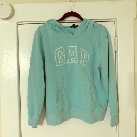 GAP Baby blue Children’s Hooded Sweatshirt Large - Picture 1 of 7
